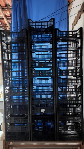 Pratileira de caixa organizadora 