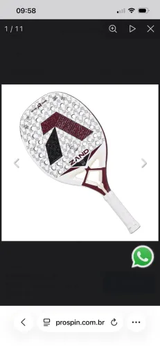 Raquete Zand Bruxo de Beach Tennis