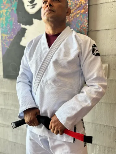 KIMONO TRANÇADO JIU-JITSU OSS
