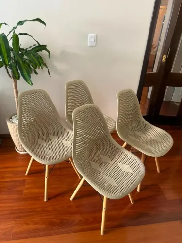 Cadeira design (4 unid)