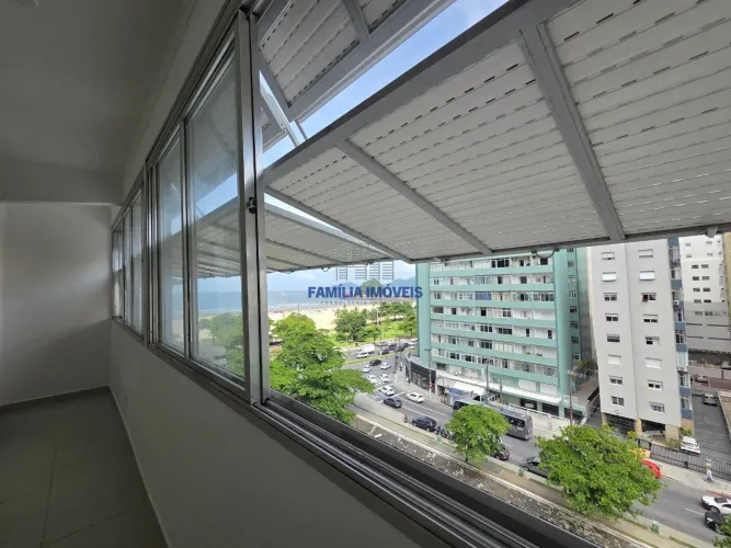 Apartamento à venda 2 quartos vista mar José Menino Santos/SP