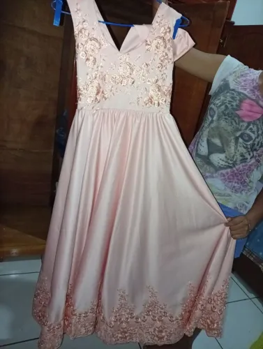 Vestido infantil de festa