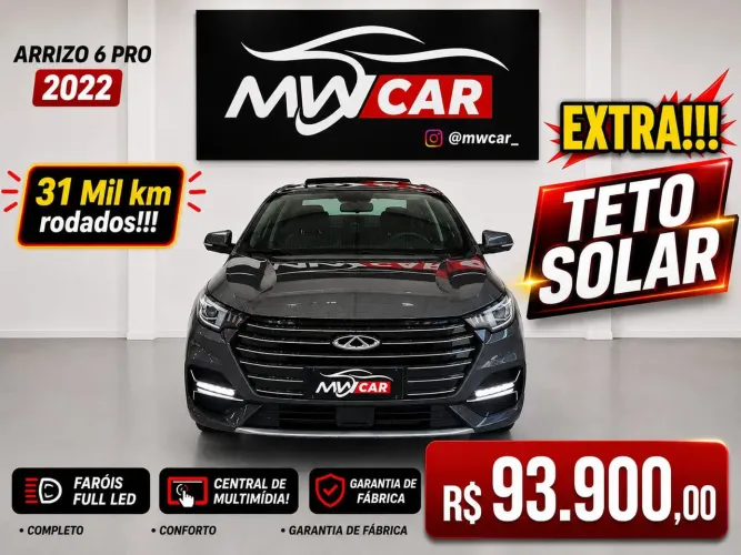 Chery Arrizo 6 PRO 1.5 Turbo Flex AUT 2022