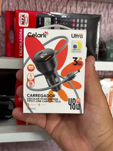 Carregador veicular STARLINK