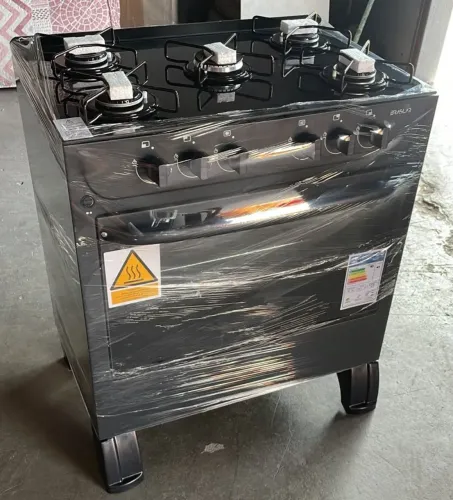 Fogão 5 bocas funcionando normal elétrico novo