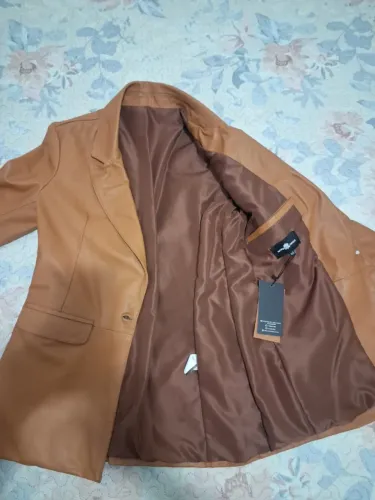 Blazer em couro