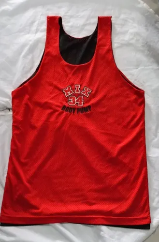 Regata Les Mills Body Pump Mix 34 - Dupla Face - Tamanho Único (Rara)