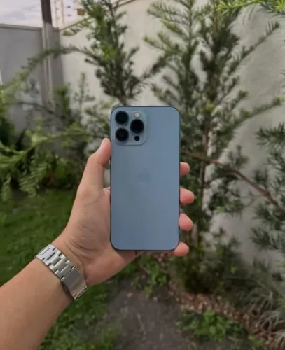 iPhone 13 Pro Max azul 256 GB 6 meses de garantia