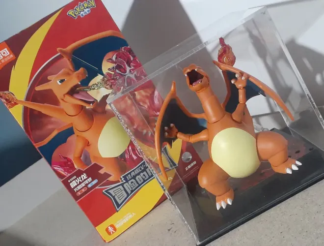 Charizard Blokees Original Completo Com Caixa