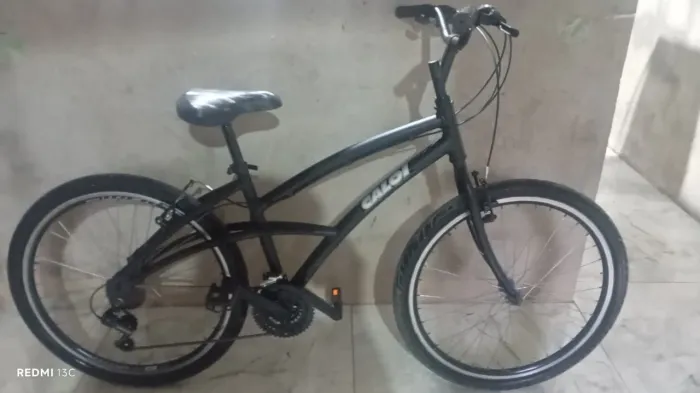 Bicicleta Caloi 100 feminina de alumínio reformada
