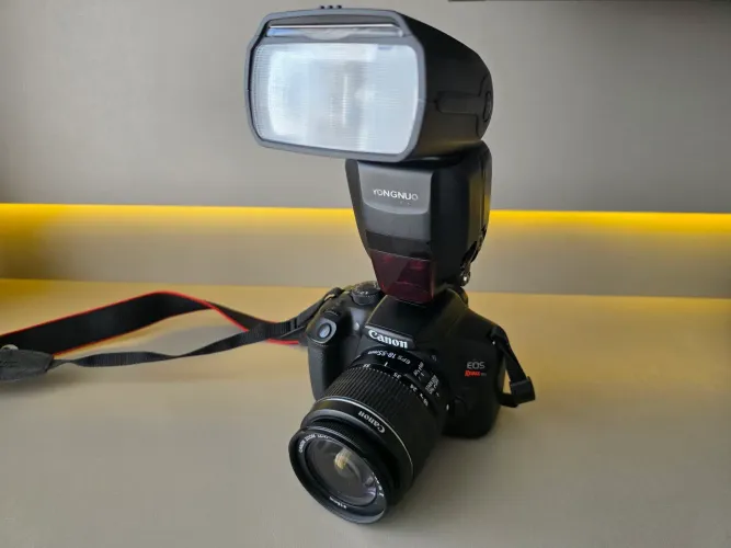 Canon t6 + Flash Yongnuo