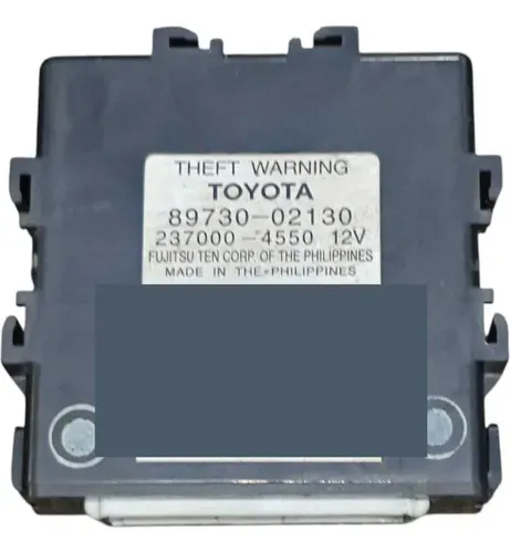Modulo Central Alarme Toyota Corolla 1.8 2009 2010 A 2012