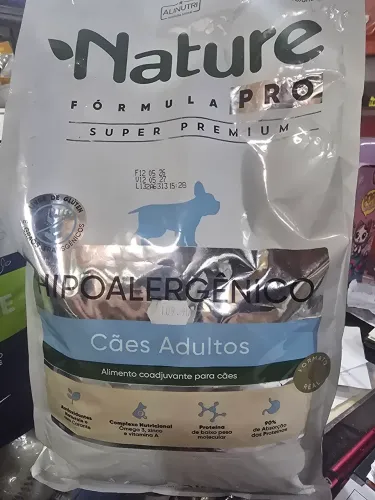 Ração nature hipoalergenica 2 kg