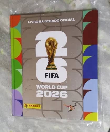 Álbum da Copa 2026 - Capa Dura Prata