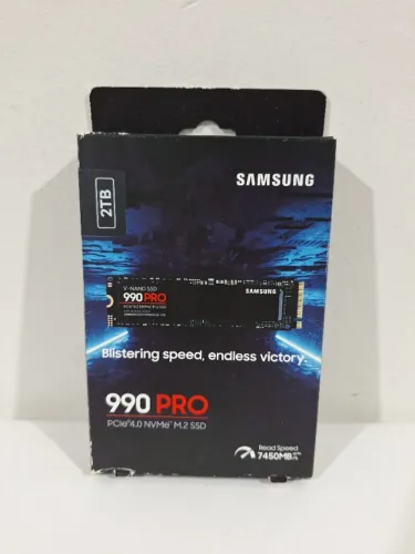 SSD Samsung 990 PRO 2TB NVMe PCIe 4.0 - Excelente para PS5 - 7450MB/s