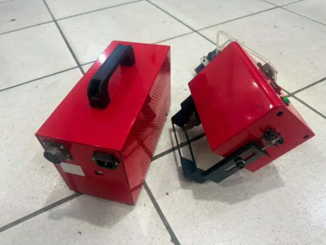 Remarcação de chassi, máquina