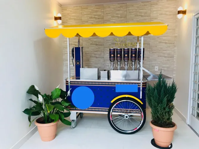 Carrinho de churros gourmet 