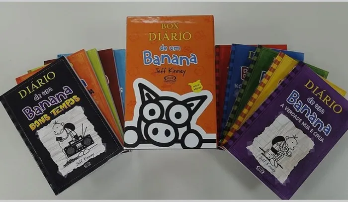 Box Diário de um banana -10 volumes