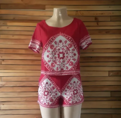 NOVO: Conjunto em poliéster M/G