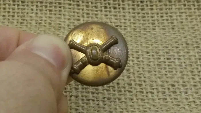 Insignia Artilharia Costeira Segunda Guerra Mundial