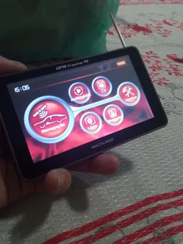GPS e TV digital Multilaser . Conservado