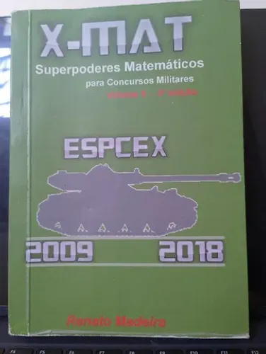 XMAT EsPCEx Superpoderes Matemáticos para Concursos Militares