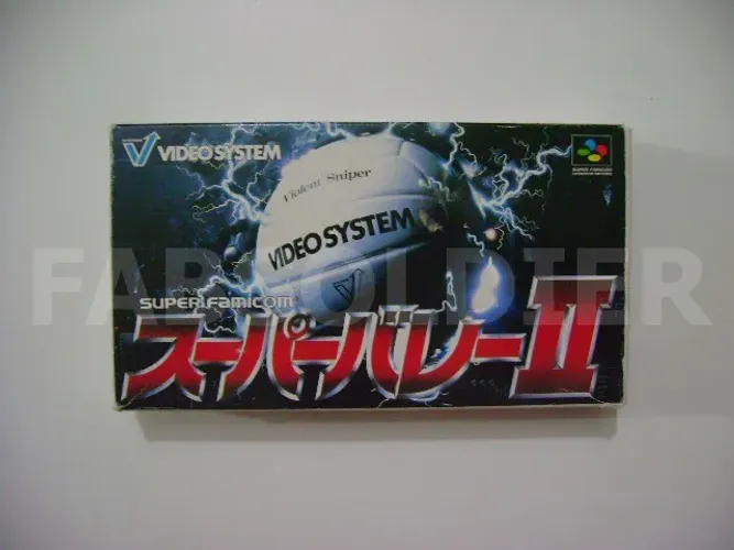 Super Volley Ball 2 Original Japonês Na Caixa C/ Manual!