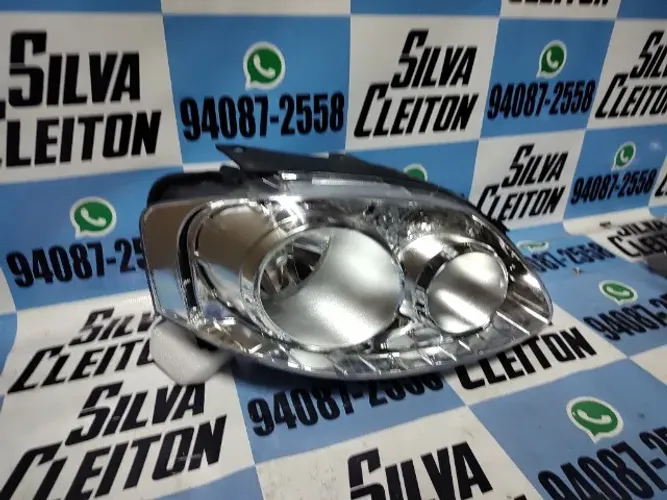 farol direito fox 2003 04 2005 06 2007 2008 2009 foco duplo novo importado cada lado R$300