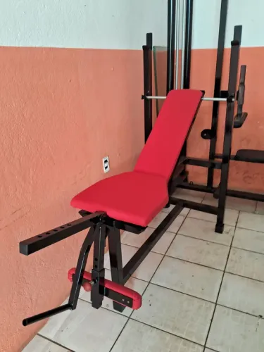 Multifuncional supino reto inclinado extensora flexora 