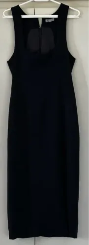 Vestido longo preto da Reciclagem tam 38