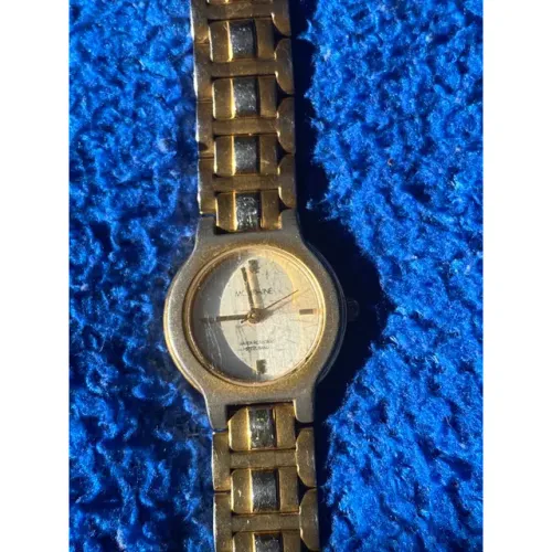 Relógio Mondaine Feminino Dourado banhado a ouro