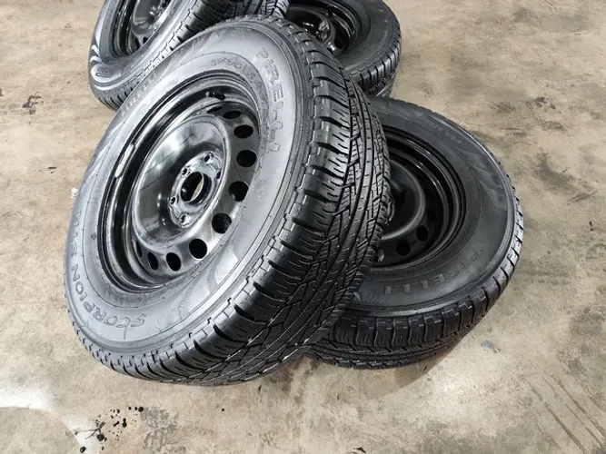 ESTEPE MITSUBISHI L200 RODA FERRO C/ PNEU MEIA VIDA