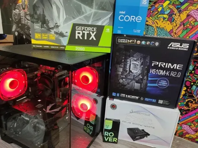 PC Gamer Novo Roda Tudo i5 10400f Rtx 2060 Roda Tudo