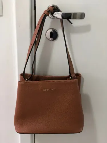 Bolsa de Couro Dumond Caramelo