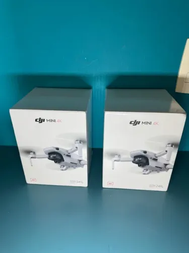 Drone DJI Mini 4K standard - Novo lacrado nota fiscal 