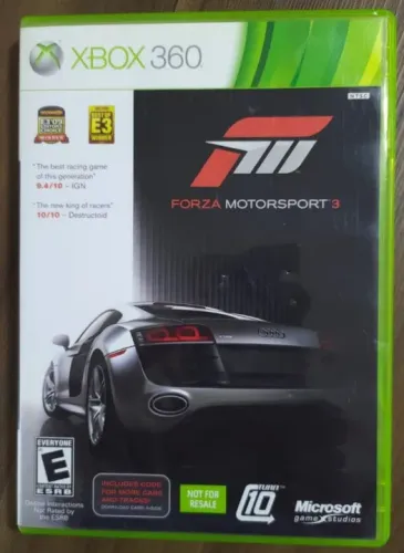 Forza Motorsports 3 (Xbox 360) - Original Apenas Disco de Instalação
