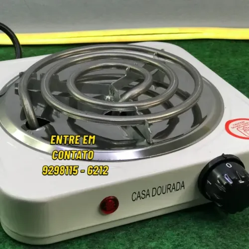 Fogão de Uma Boca Eletrico Direto na Tomada-Entregas 9h as 22h