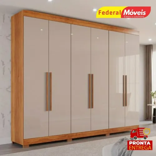 Guarda Roupa 100%MDF Novo Temos Outras Cores