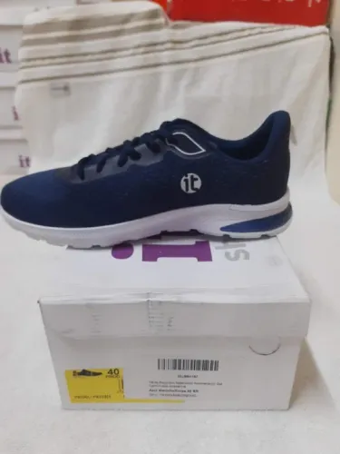 Tênis Adulto Fem | Marca It Shoes | Modelo Esporte Amortecedor Gel Academia Conforto |N°40