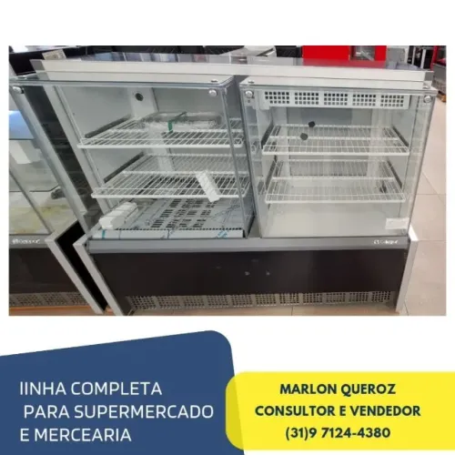 Balcao Refrigerado e Aquecido Misto Gelopar