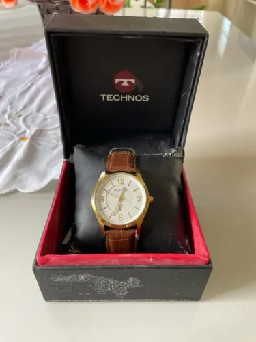 Relógio Technos Dourado Masculino Edicao 2015 Limitada