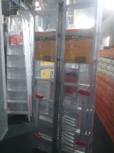 Escada Extensiva 7x2 = 14 Degraus 