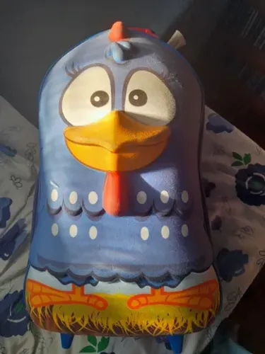 Mochila galinha pintadinha 3D
