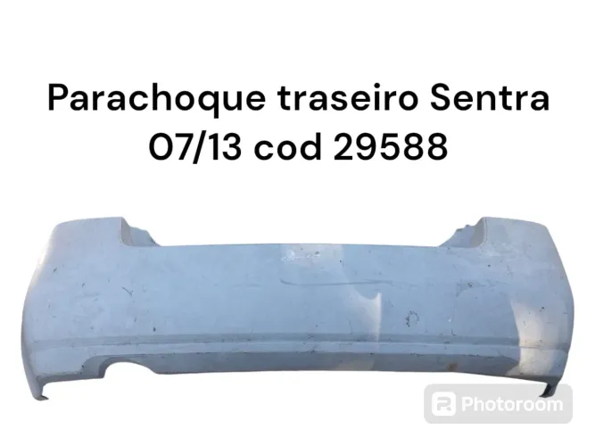 Parachoque traseiro Sentra 07/13 cod 29588