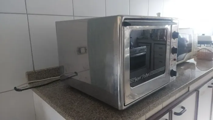 Forno elétrico Fischer 48L, dos antigos, ótimo. R$ 590 em 12X no c/c