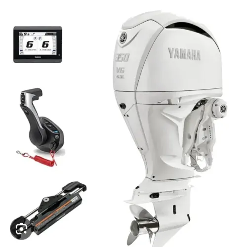 YAMAHA 350HP BRANCO DST- Motor de popa