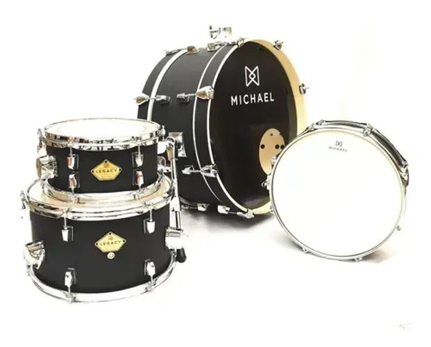 Bateria Michael Legacy Slim Matte Black DML410 MBK Shell Pack
