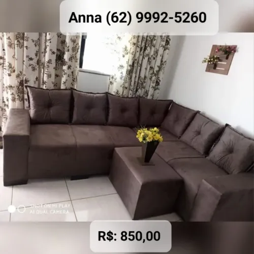 Sofá de canto 6 lugares %%___%%