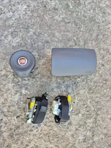 Airbag fiat palio attractive cinza claro