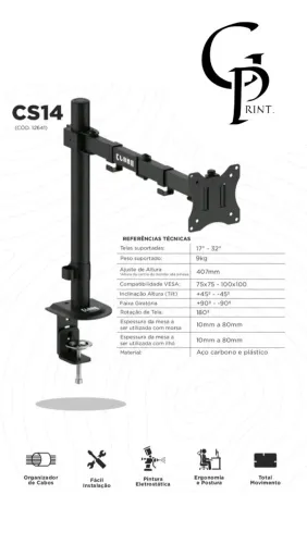 SUPORTE PARA MONITOR - CLANM / PROMOÇÃO !